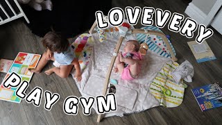 LOVEVERY PLAY GYM UNBOXING & REVIEW || worth the cost? registry must have?