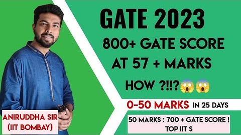 GATE 2023 Environmental Science and Engineering : 0-50 marks in 25 days !! #gate2023 #iitkanpur #yt
