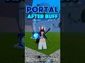 PORTAL AFTER THE BUFF BLOX FRUITS Shorts Bloxfruits Roblox Queenliiivv Onepiece 