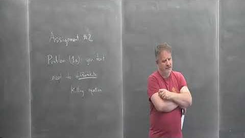 Lecture 11 | Topics in Geometry and Topology: A Second Course in Riemannian Geometry