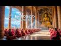 Tibetan Monk Chant in Ritual Hall — Monastery Space | Calm Presence
