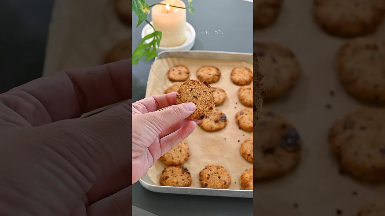 2IngredientsCookie #asmrfood #recipe #veganrecipes #coconut #cookies #asmrcooking #asmrfood #healthy