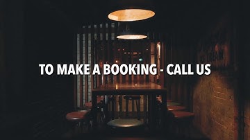 Deluxe Bar Functions & Events Space Hire Promo Video