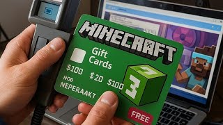 How You Can Get Free Minecraft Gift Cards From Microsoft!