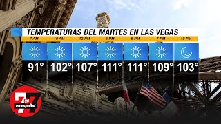 Tiempo: Temperaturas en Las Vegas