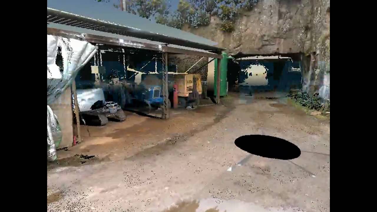 Raw Scan Data by 3D MSI using FARO Laser Scanner