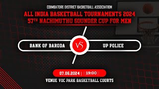 BANK OF BARODA VS UP POLICE I 57TH NACHIMUTHU GOUNDER CUP FOR MEN I ALL INDIA TOURNAMENT CDBA