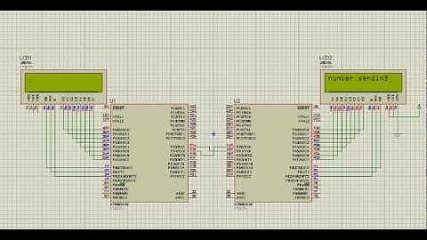 string transmission via usart