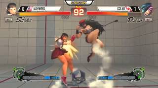 Usf4 Alex Myers Vs Air Ceo 2015 Top 32720P60Fps Ceo2015