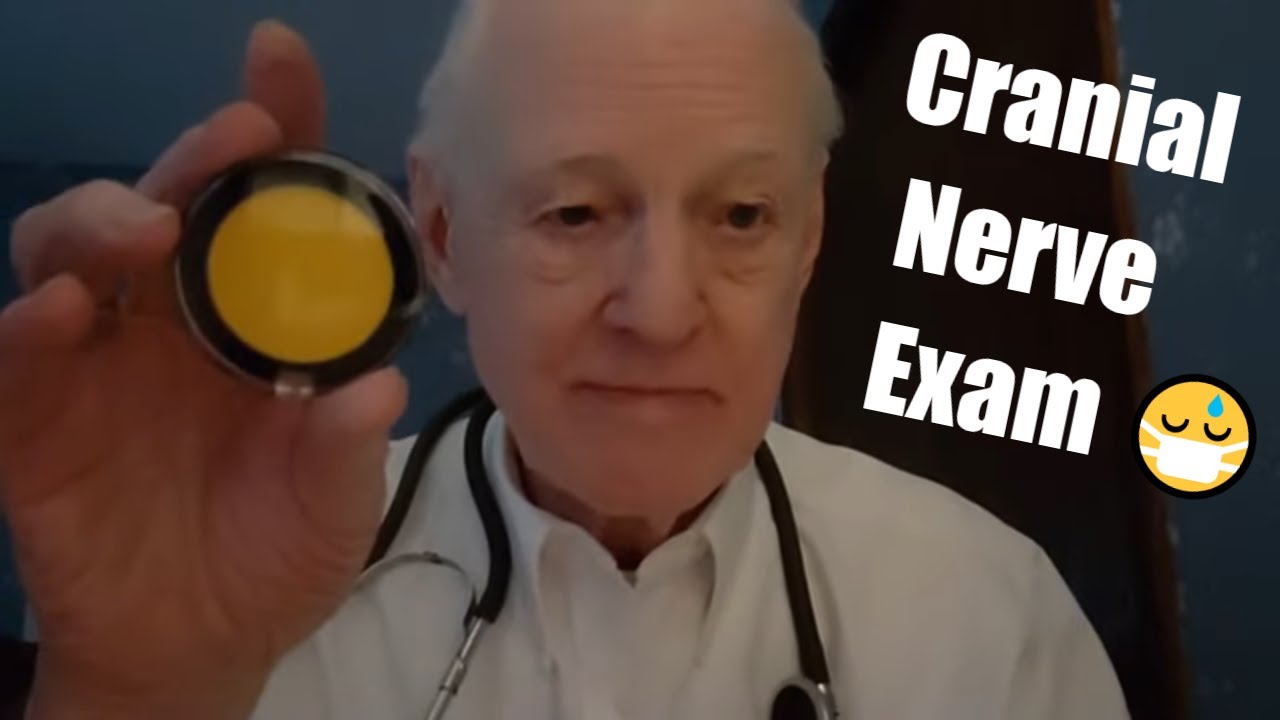 ASMR Grandpa Makeup Cranial Nerve Exam🧠(LAYERED SOUNDS)