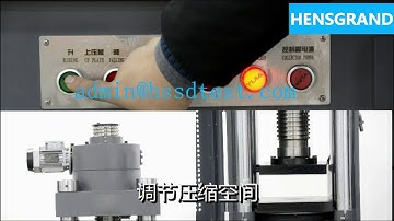 Cement mortar strength automatic pressure compression testing machine 2000N