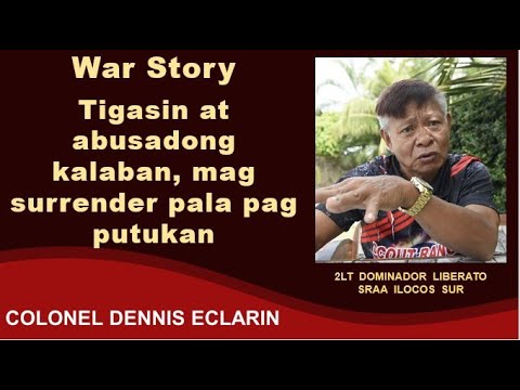 War Story: Tigasin at abusadong kalaban, mag surrender pala pag putukan