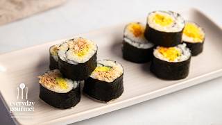 How to Make Sushi at Home | 2 Easy Fillings for Beginners | Everyday Gourmet
