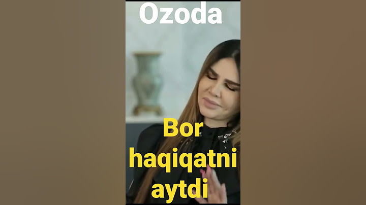 Ozoda yorilib, haqiqatni aytdi #Ozoda #Nursaidova #bor #haqiqatni #aytdi #2022 @NevoVideo
