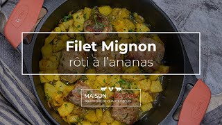 Filet Mignon rôti à l'ananas | Recette