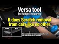 How to Remove Scratches from Car Paint FAST w/ Versa Clean Tool by Rugged Industries -Auto Detailing