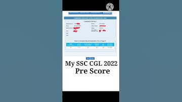 SSC CGL 2022 Marks || My cgl score card || SSC CGL Result | #SSC #ssccgl #cglresult #ssccglmarks2022