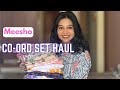 Meesho Co-Ord Set Haul | Dailywear | HUGE MEESHO COORDSETS HAUL | Meesho Western wear #meeshohaul
