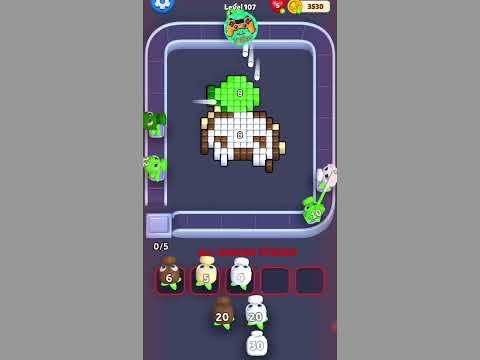 Color Blast: Block Shooter Level 107 Gameplay