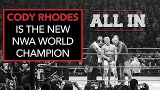 Cody Rhodes wins the NWA World Title at ALL IN (Wrestleview.com)