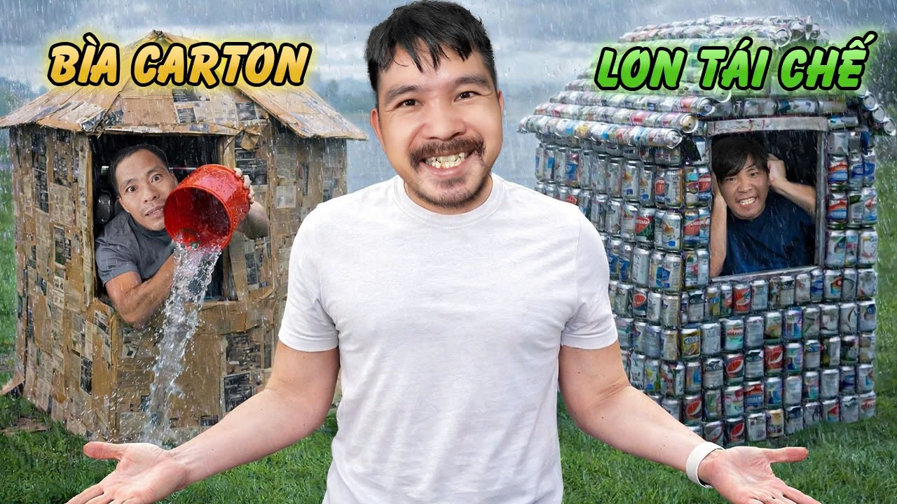 PHD - Người Cuối Cùng Còn Sống Sót Trong Nhà Tự Chế - Tạo Nên Căn Nhà Kiên Cố Với Số Lượng Rác Lớn