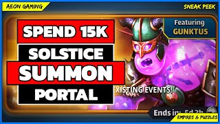 ❗❓How Many Legendary Heroes Can You Get With 15K Gems 💎 in Summer Solstice? 🌌 - Empires & Puzzles