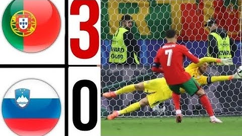 Portugal vs Slovenia 0-0 [PEN 3- 0] Highlights | Euro 2024portugal#slovenia#highlighs
