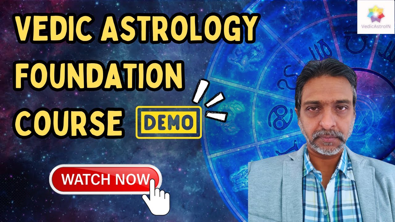 Vedic Astrology Foundation Course Demo Session #vedicastrology # ...