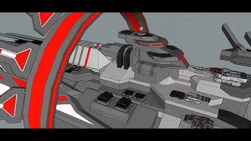 Google Sketchup Spaceship Modeling Slow Part Finish