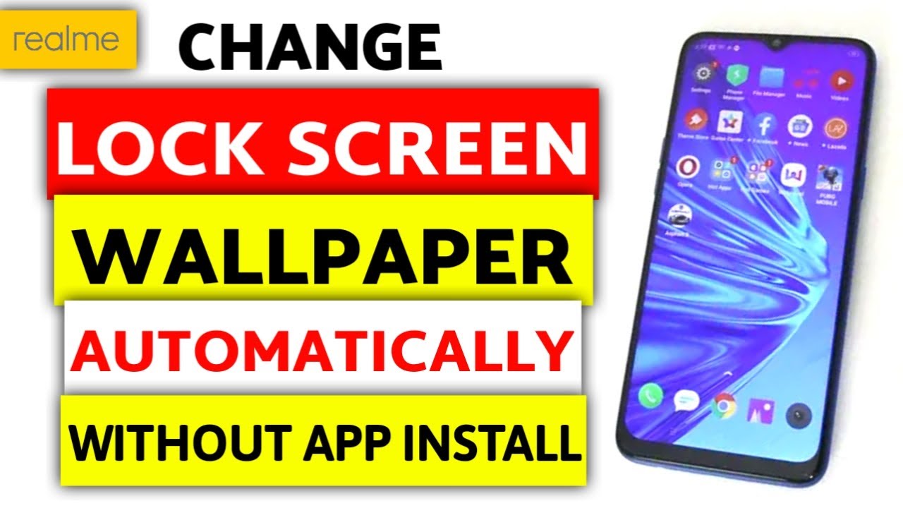 27+ Realme Lock Screen Charging Wallpaper Pics