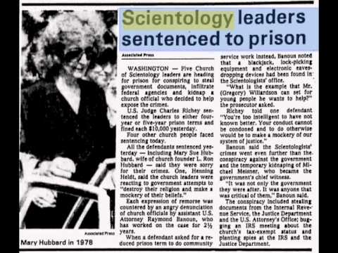 Meet A Scientologist: Mary Sue Hubbard - Convicted...