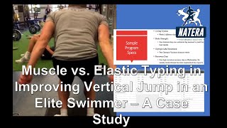 Bite Size Performance Solution #2 Muscle vs Elastic Typing in jumps for Elite Swimming- J Smith