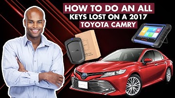 Autel IM508 & APB112 | How to do an All Keys Lost on a 2017 Toyota Camry | Training 2020