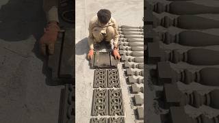 concrete jali make #diy #trending #ytviral #cementprojects #satisfying #shortvideo
