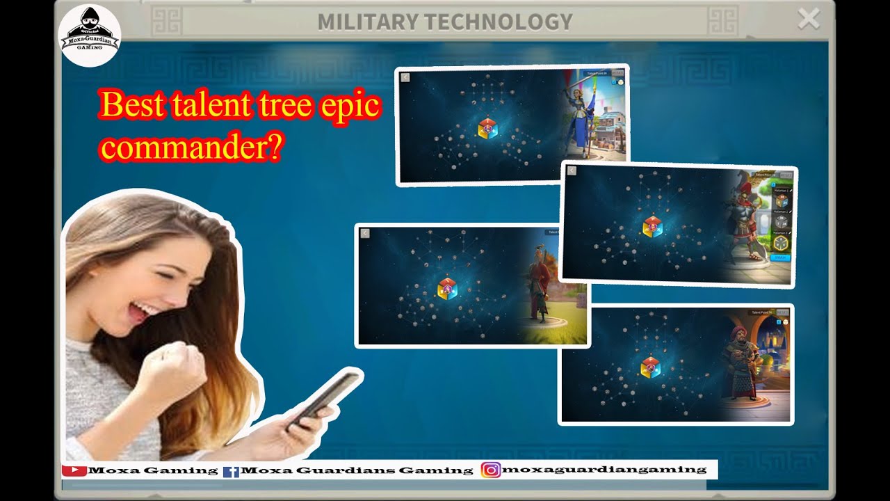 Best talents tree epic commander 2020 rise of kingdom