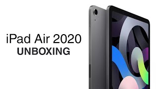 iPad Air 2020 Unboxing (Space Grey, 4K)