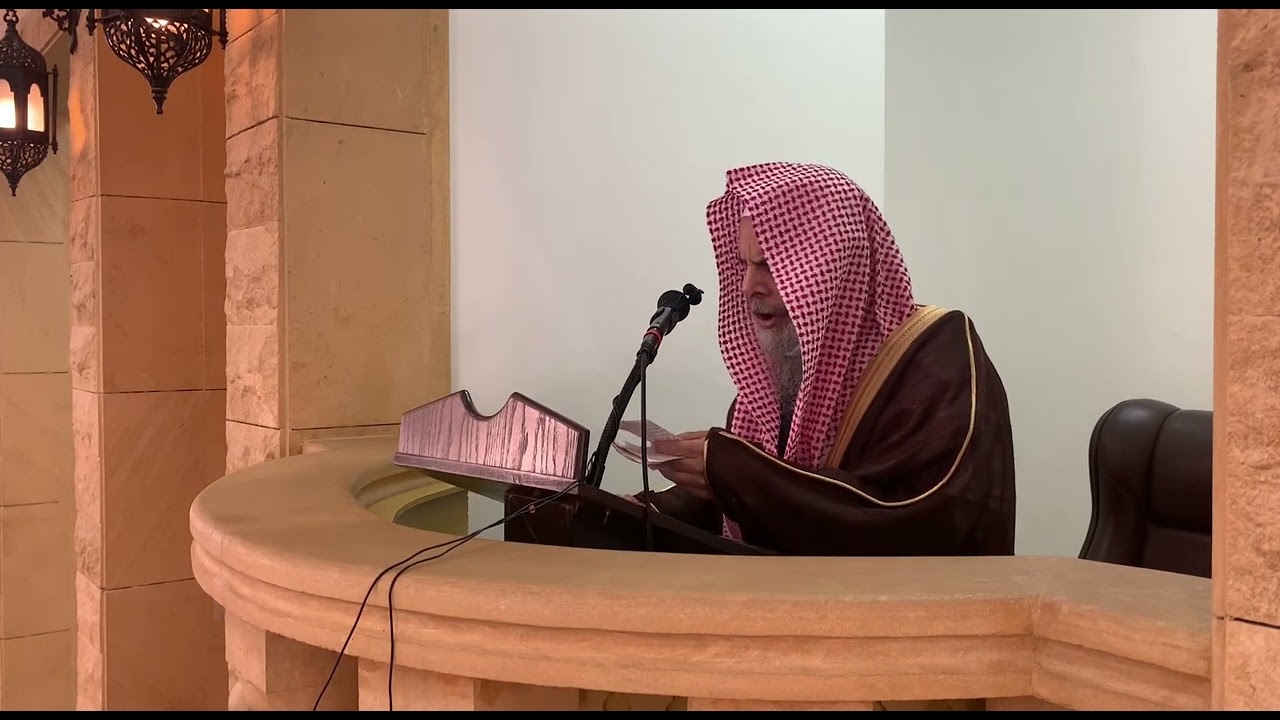 🔰منبرُ الخُطَبِ بعنوان: التحذير من الغفلة وبيان حقيقتها ومظاهرها وخطرها