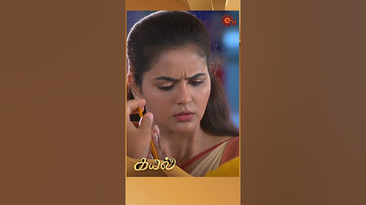 Kayal - #shorts | Sun TV | Tamil Serial