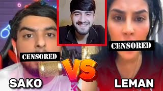 Sako Vs Leman - Canli Yayimda Dava - Ti̇ktok Paji̇zni̇ Cesi̇