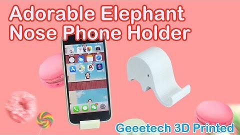 Adorable Elephant Nose Phone Holder!