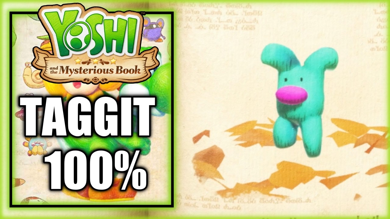 Yoshi and the Mysterious Book - Taggit All Discoveries & Smiley Flowers ...