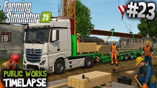 π οΈ Build Day πͺ Mercedes Actros + Liebherr 81K π· FS25