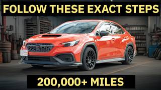 How to Make Your Subaru WRX Last 200K+ Miles (Without Major Repairs)