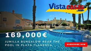 Playa Flamenca Bargain? 2 Bed Jumilla Bungalow with Solarium for 169,000€