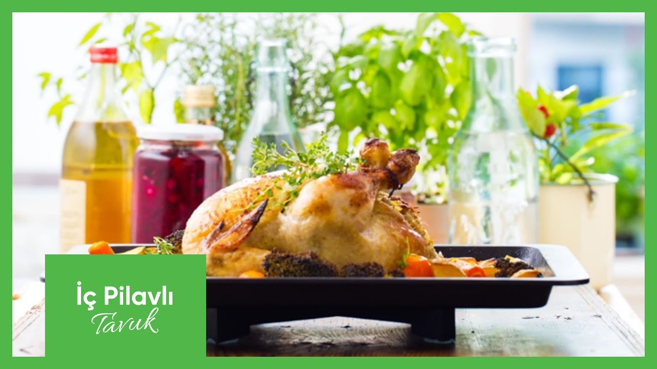 Fırında Tereyağlı Tavuk ve İç Pilavı Nasıl Yapılır Fırında Tereyağlı Tavuk ve İç Pilavı Nasıl Yapılır