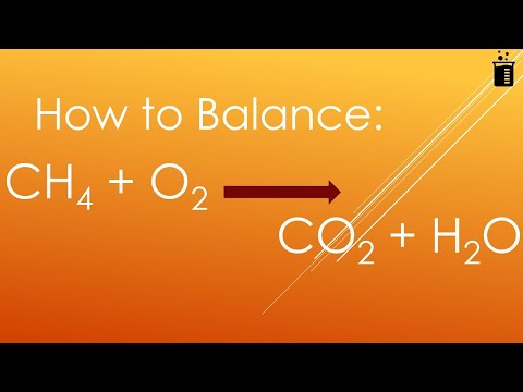 Video How to Balance: CH4 O2 = CO2 H2O (Methane Combustion... - youtube