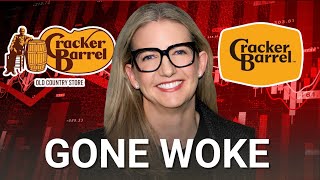 Cracker Barrel accused of going woke as shares plunge after logo change
