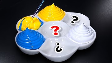 Making 7 Colors With Only 3 Primary Colors | Satisfying Color Mixing