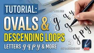 ​How to Master Ovals and Descending Loops | Calligraphy for Beginners Update