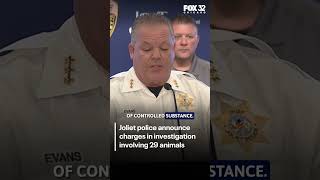 Joliet police announce charges in investigation involving 29 animals